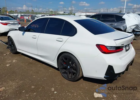 2025 BMW 3 Series 330I xDrive z USA, uszkodzony, nr VIN 3MW89CW0XS8F49860